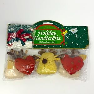 Vtg kitchen trimming Christmas holiday decoration